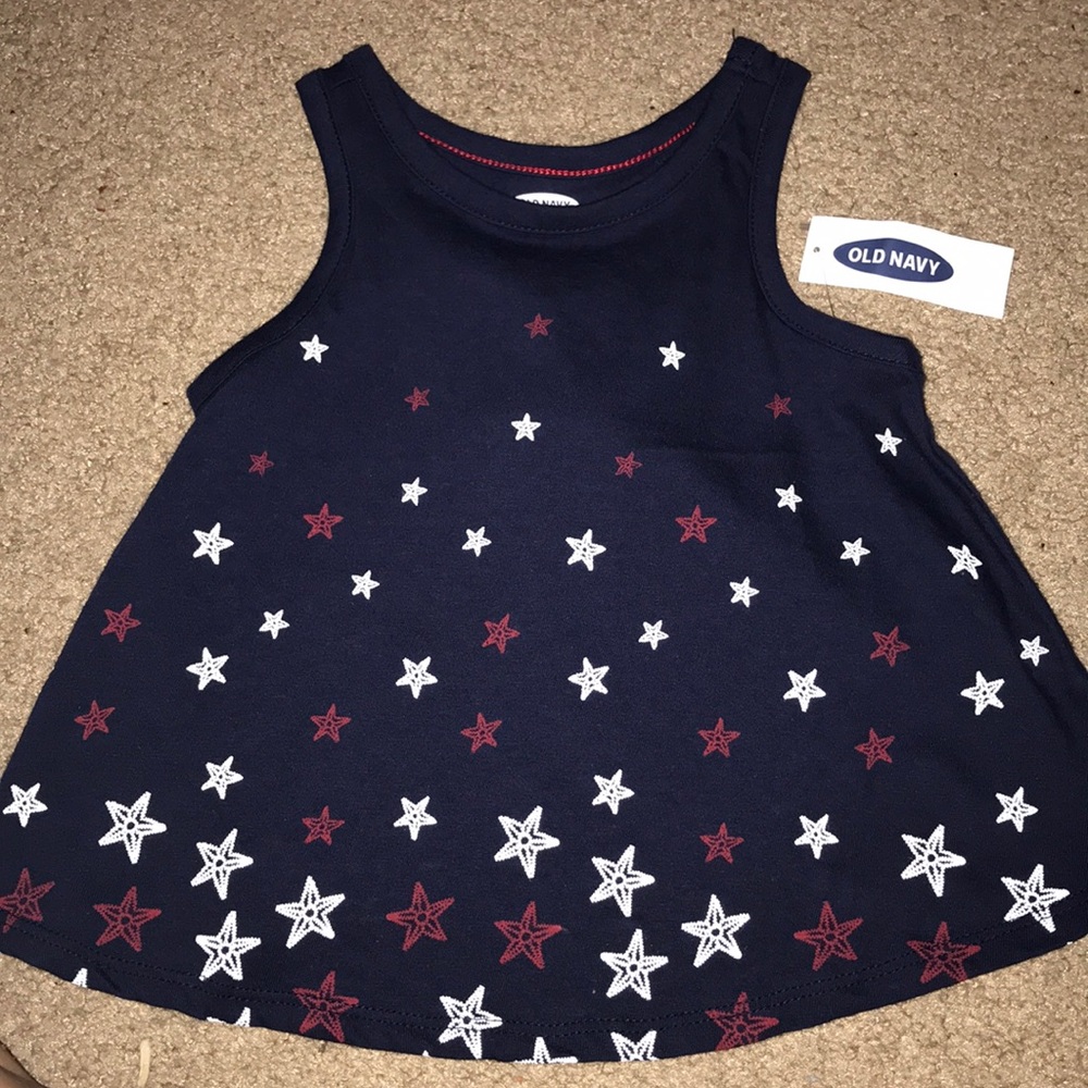 Baby girl cross back tank top